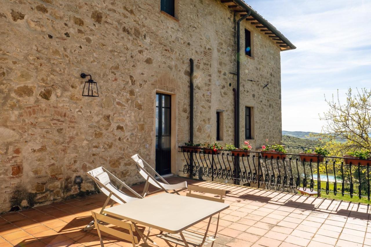 Podere Montale Il Borgo Seggiano Bagian luar foto