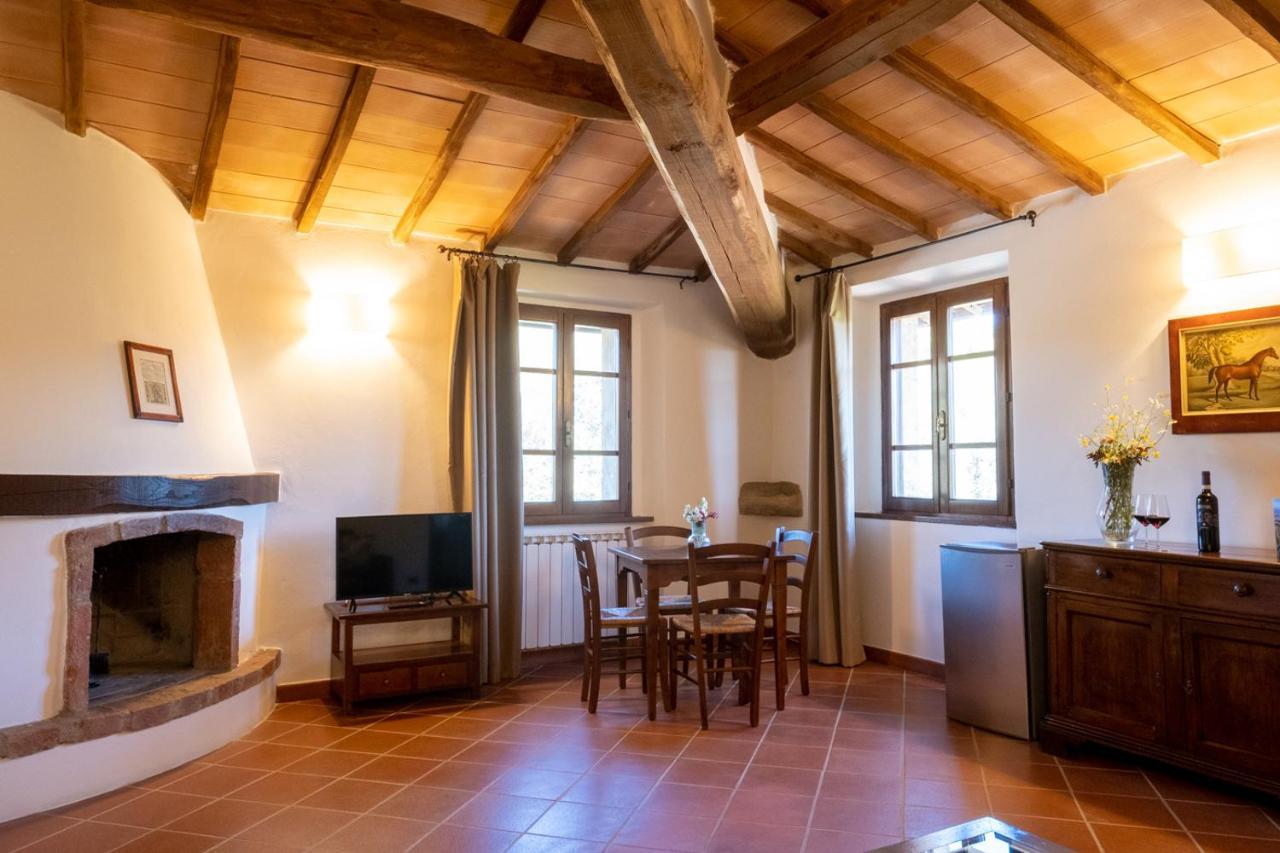 Podere Montale Il Borgo Seggiano Bagian luar foto