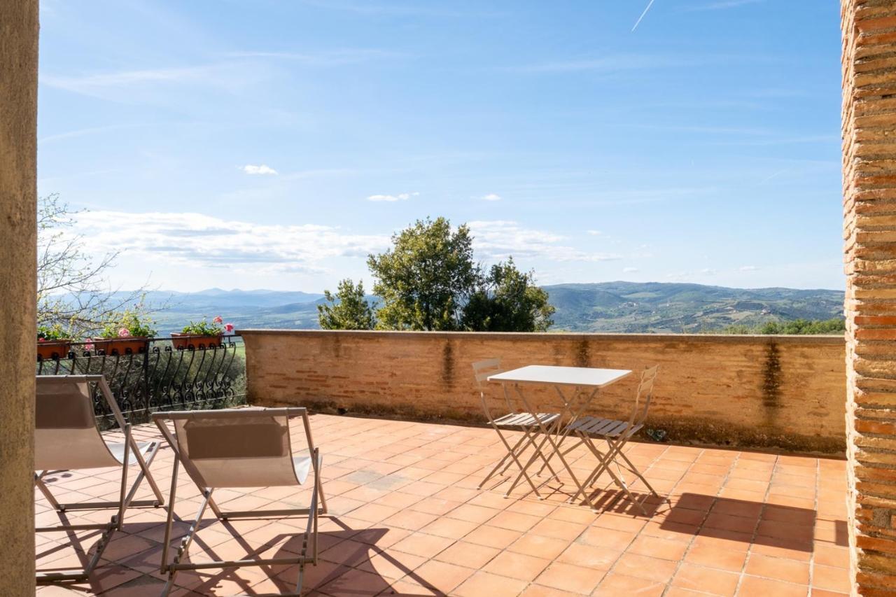 Podere Montale Il Borgo Seggiano Bagian luar foto