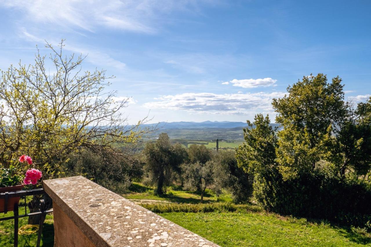 Podere Montale Il Borgo Seggiano Bagian luar foto