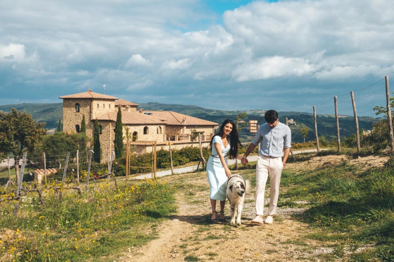 Podere Montale Il Borgo Seggiano Bagian luar foto
