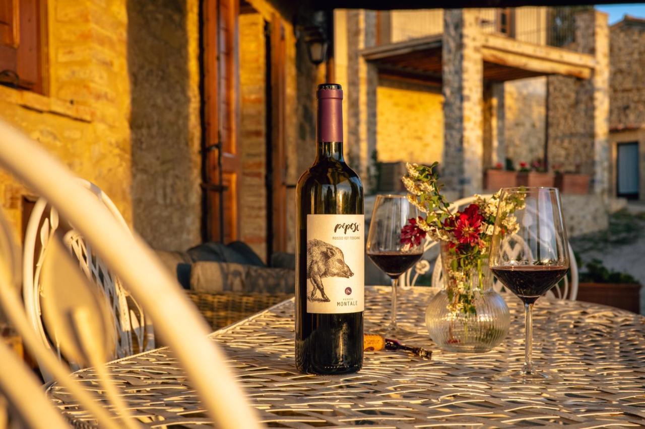 Podere Montale Il Borgo Seggiano Bagian luar foto