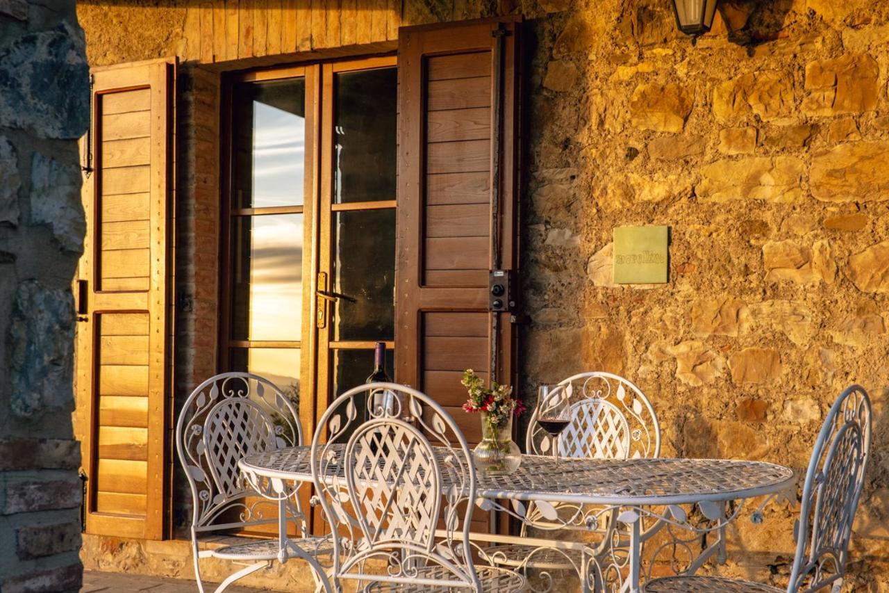Podere Montale Il Borgo Seggiano Bagian luar foto