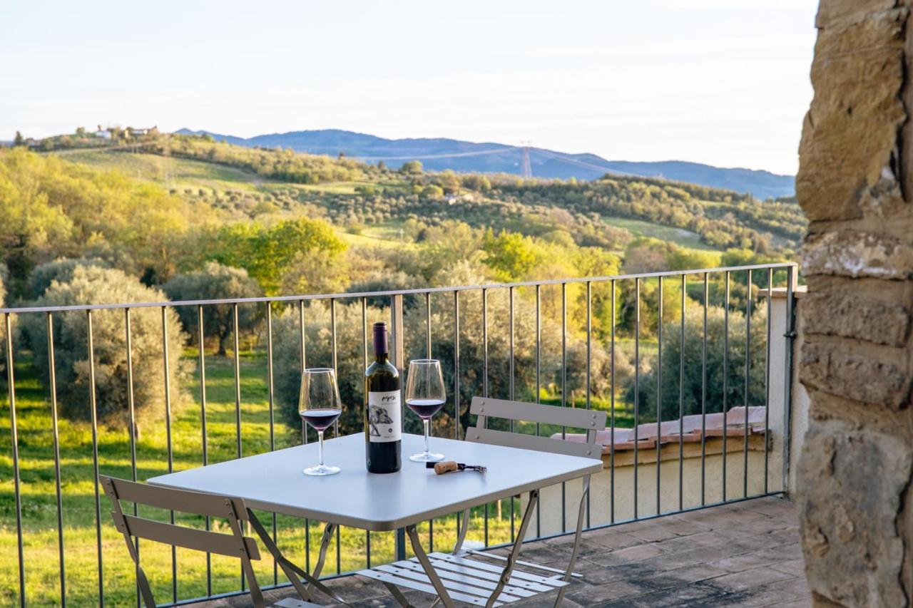 Podere Montale Il Borgo Seggiano Bagian luar foto