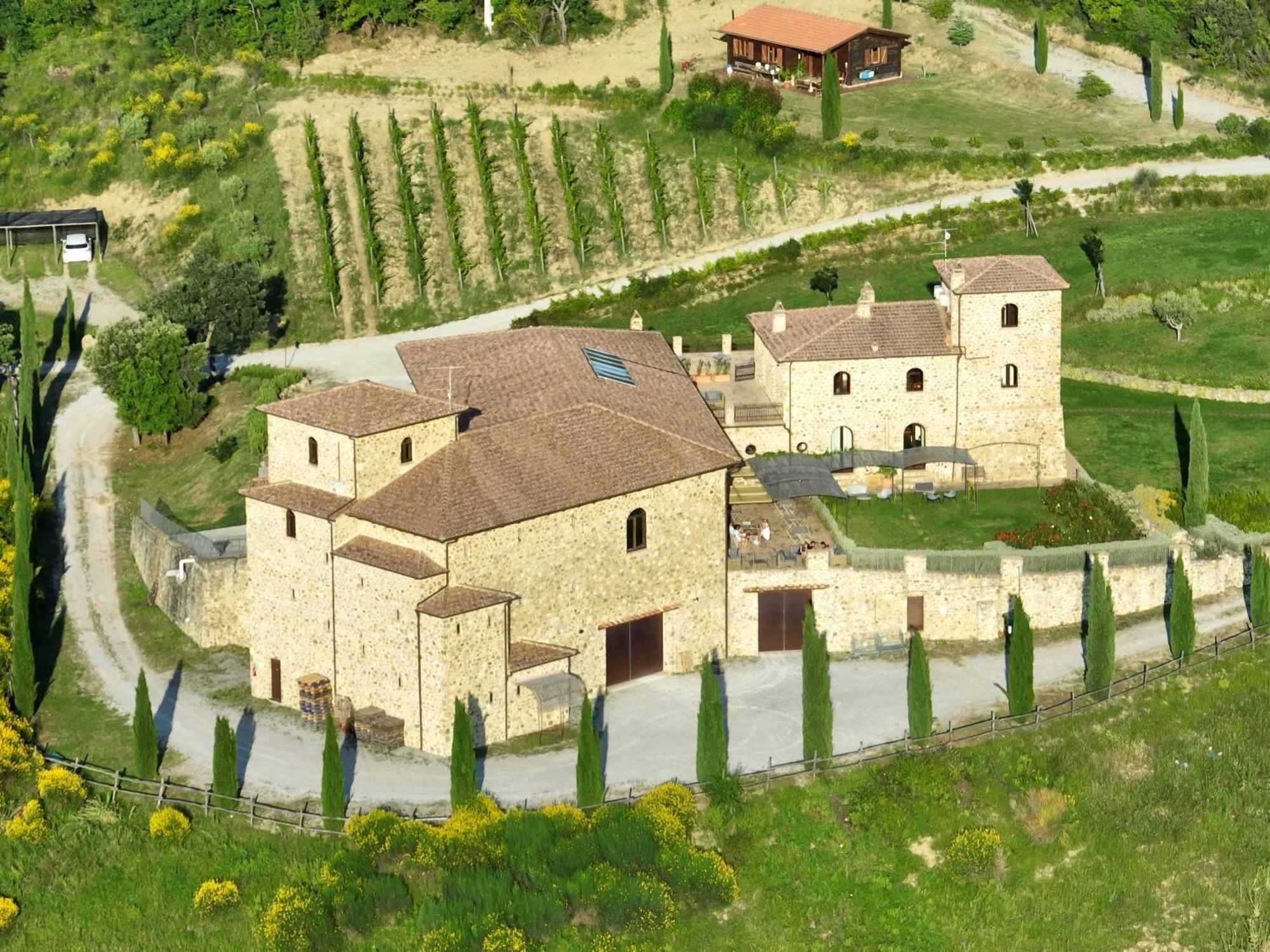 Podere Montale Il Borgo Seggiano Bagian luar foto