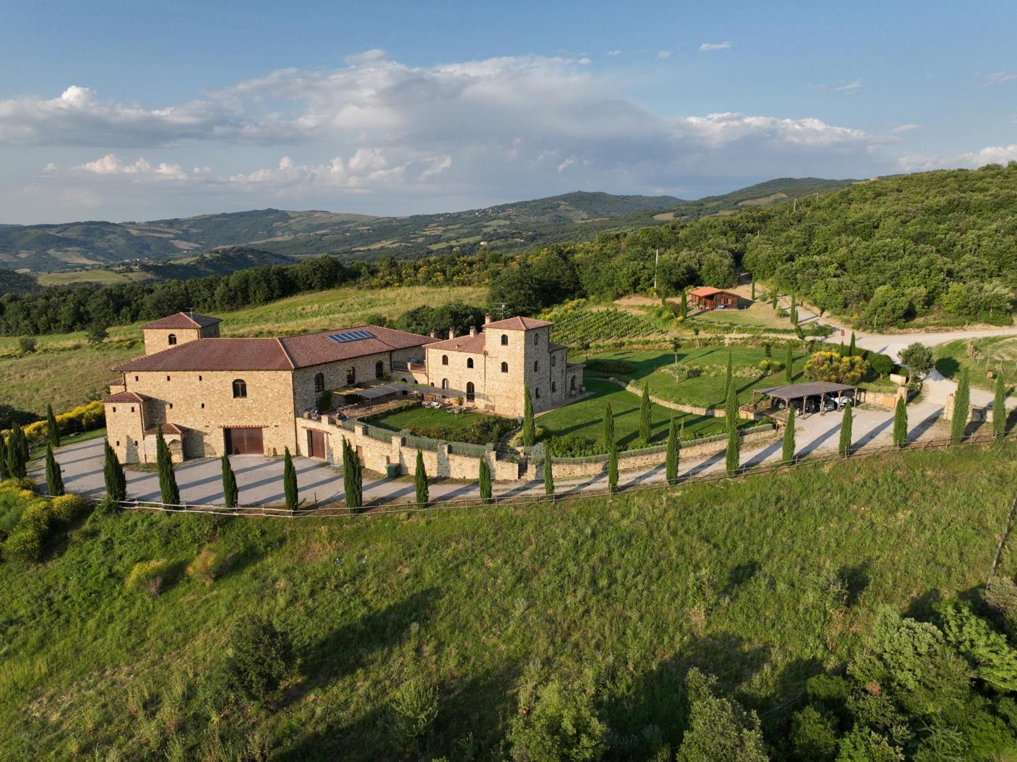 Podere Montale Il Borgo Seggiano Bagian luar foto