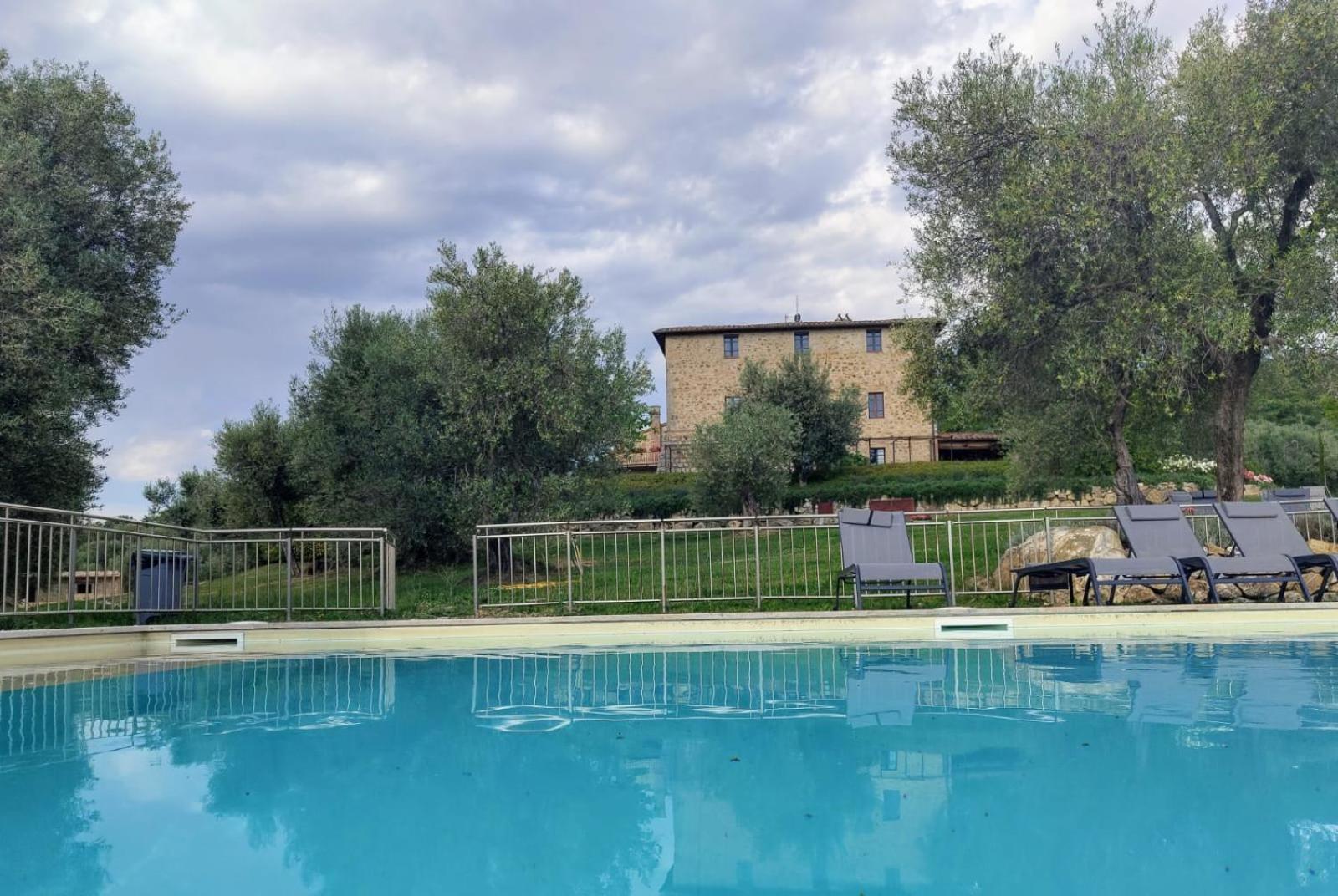 Podere Montale Il Borgo Seggiano Bagian luar foto