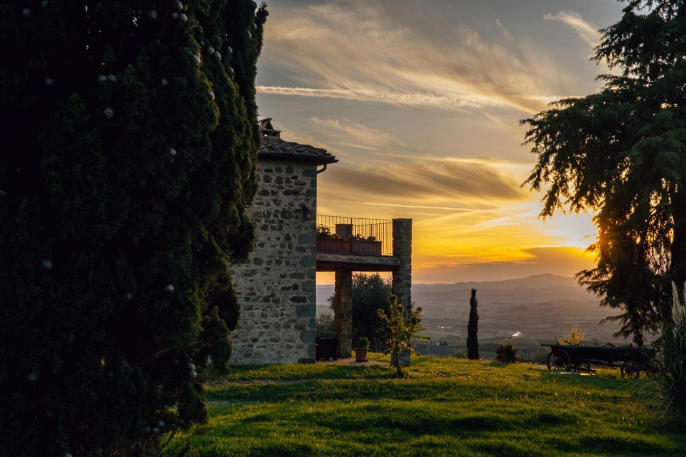 Podere Montale Il Borgo Seggiano Bagian luar foto