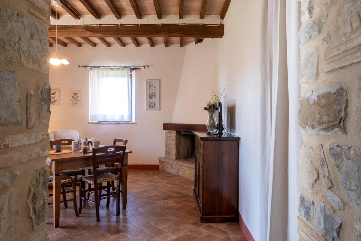 Podere Montale Il Borgo Seggiano Bagian luar foto